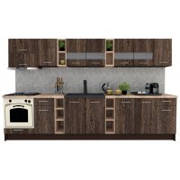 Bucatarie MARINA NEW 340 5C Wenge / Decor 7648